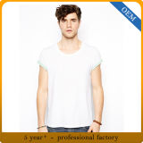 Men's 100% Cotton Summer Plain White Round Neck T Shirt