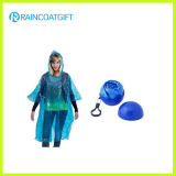 Diaposable PE Raincoat Ball for Promotion Rpe-037