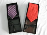 Neckties with PU Wallet