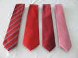 Fashion Red Colour Men's Micro Fibre Neckties