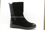 Comfort Fashion Casual Women Leather Boots for Trendy Lady