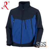 Outdoor Fleece Brushed Collar Lining Softshell Jacket (QF-479)