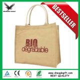 Custom Promotional Environmental Protection Eco Jute Bag with Handle