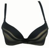 Charming Black Straped Seamless Sexy Ladies Underwear (HPB302)