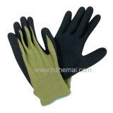 13G Nylon Coated Sandy Nitrile Gloves Anti-Slip Work Glove
