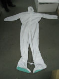 Cleanroom Clothes 3 Parts Overall with Soft Sole Shoes Cover