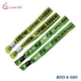 One Time Use Polyester Wristband for Promotion