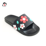 2017 Newest and Hot Sale Design Flower Slippers for Lady