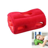PVC Roller and Flat 2 in 1 Inflatable Nap Pillow