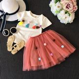 2017 New Style Summer Baby Clothes Set