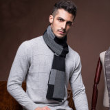 Men's Fashion Wool Knitted Winter Warm Long Scarf (YKY4621)