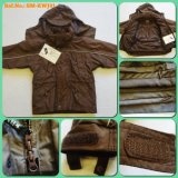 High Quality Children Casual Padding Jacket with Detachable Hood (SM-CSK1504-1/2)