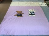 Cotton Yarn-Dyed Cotton Children Patch Embroidery Quilt