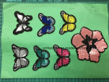Butterfly Garment Accessories Sequins Patches Embroidery Patch Ym-016