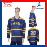 Healong Cool Design Sports Gear Sublimation Team Match Men's Ice Hockey Jerseys