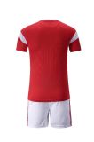 Wholesale Red National Team Shirts &Sport Gym Shorts Jersey Set Soccer