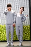 Unisex 100%Cotton Sweatshirts Without Hood/Womens Pullover Hoddies