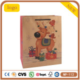 Kindly Christmas Reindeer Presents for Babies Kraft Shopping Paper Bag