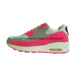 Popular Women's Sneakers Running Athletic Shoes with PU Outsole