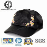 2017 USA Top Sale Street Style Satin Fabric Baseball Cap Daddy Hat with Quality Embroidery