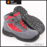 Geniune Leather Safety Shoes with Steel Toe and Steel Midsole (SN5333)