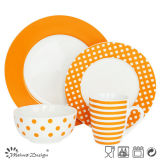 16PCS Porcelain Ceramic Dinner Set Manufacture
