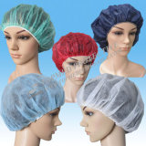 Nonwoven Hairnet Colorful Round Cap for Sale