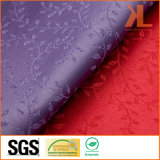 100% Polyester Quality Jacquard Leaf Design Wide Width Table Cloth