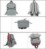 Kid's Nylon Cool Grey Shark Backpack