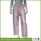 Disposable SMS Non-Woven Trousers with Elastic at Waist