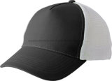 100% Polyester 5 Panel Baseball Cap with Magic Tape Fastening