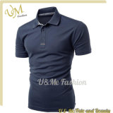 Good Price Fitness Black Man's Polo Shirt Factory China