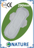 290mm Super Absorption Ultra Thin Cheap Cotton Sanitary Pads
