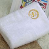 100% Cotton High Quality Satin Border Hotel Towel (DPF201649)