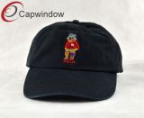 100% Cotton   Baseball Cap/Hat with Flat Embroidery