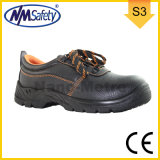 Nmsafety Low Cut Cow Split Leather CE Approved Safety Shoes