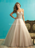 High Quality Beading Ball Gown Empire Wedding Brdial Dress