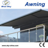 Popular Luxury Motorized Polyester Retractable Awning B4100