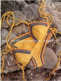 OEM Boho Halter Handmade Hand Crochet Bikini Swimsuit Swimwear