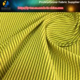 Polyester T400 Yarn Dyed Stripe Crinkle Shirting Fabric (YD1167)