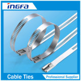 Ss316 Epoxy Coated Ladder Multi Barb Lock Stainless Steel Ties