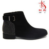 2018 Zipper Sexy Ankle Rhinestone Boots for Fashion Lady (AB613)