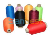 100% Colorful Continuous Polyester Textured Thread 200d/1