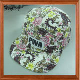 Fashion Custom 5 Panels Cap with Woven Label