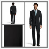Italian Style Bespoke Tailor Elegant Men's Cashmere Slim Fit Black Business Suit