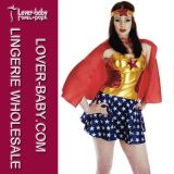 Wonder Woman Superhero Superman Costume (L15133)