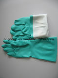Washable Work Gloves Coated with Nitrile