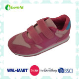 Girls' Sports Shoes with PU and Canvas Shoes
