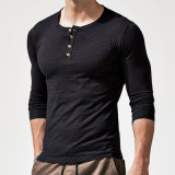 Men Cotton Single Jersey Fashion Long Sleeve T-Shirts Manufacturer Wholesale