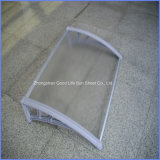 Polycarbonate Window Rain Cover with Aluminium or Alloy Plastic Bracket
